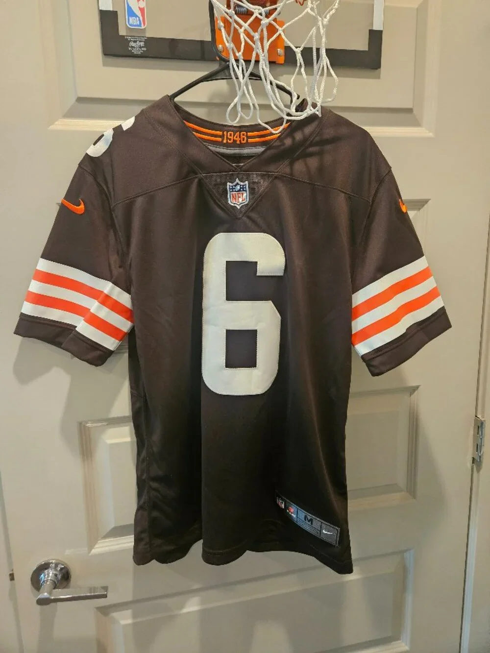 Nike Cleveland Browns Jersey Baker Mayfield brown